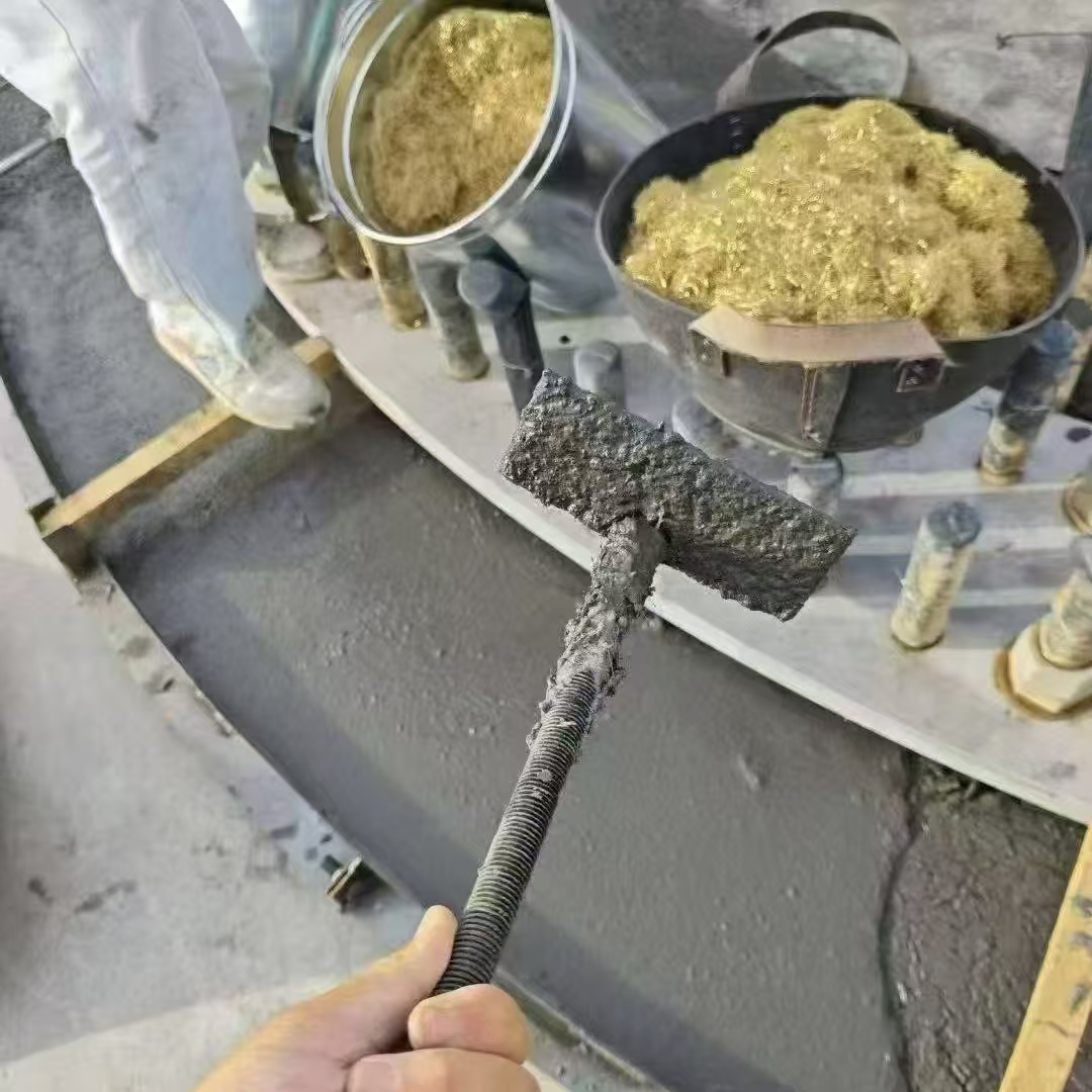 湖里C120钢纤维高强无收灌浆料 轧机压缩机汽轮机发电机锻压设备底座灌浆材料